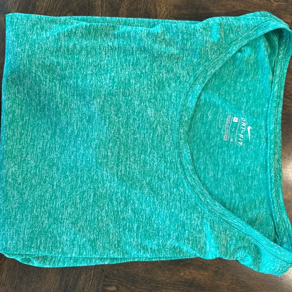 Nike Turquoise Heathered short sleeve​